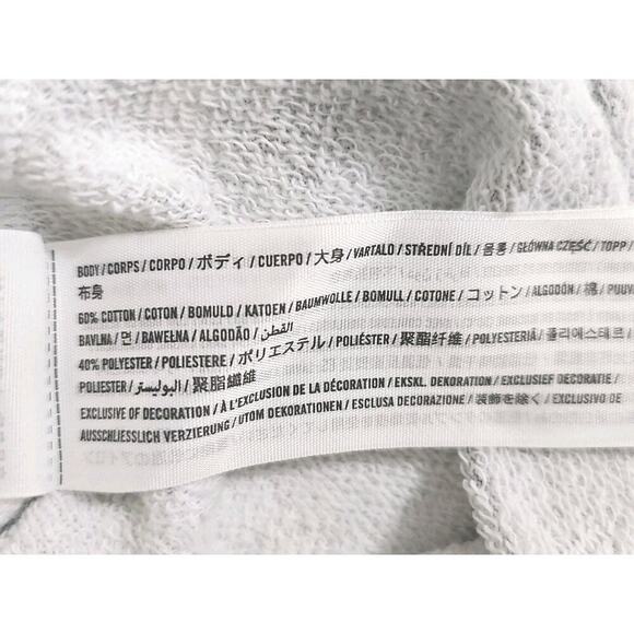 Hollister ~Woman Size S~"Alaska U.S." Blue Tie-Dye Cropped Crew Neck Sweatshirt - Picture 13 of 14